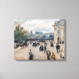 Renoir - Paris, Institut am Quai Malaquais Leinwanddruck