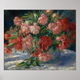 Renoir-Peonies Poster