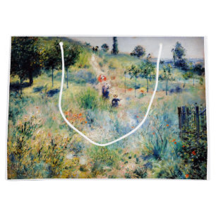 Renoir - Pfad führt durch das große Gras Große Geschenktüte