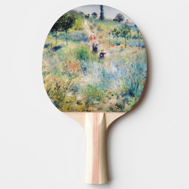 Renoir - Pfad führt durch das große Gras Tischtennis Schläger (Vorderseite)
