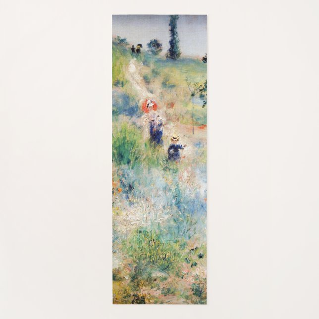 Renoir - Pfad führt durch das große Gras Yogamatte (Vorderseite)