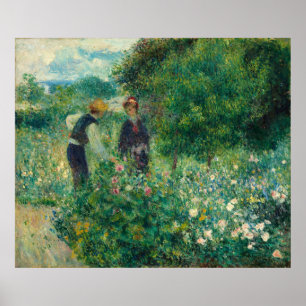 Renoir, Picking-Blume Poster