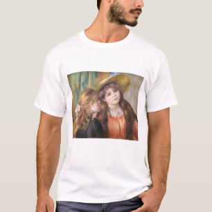 Renoir - Porträt von zwei kleinen Mädchen T-Shirt