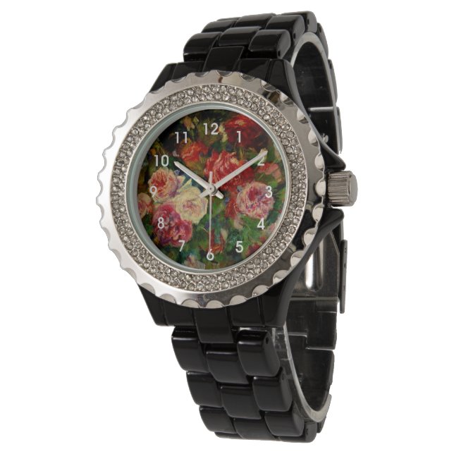 Renoir - Rose Armbanduhr (Schrägansicht)