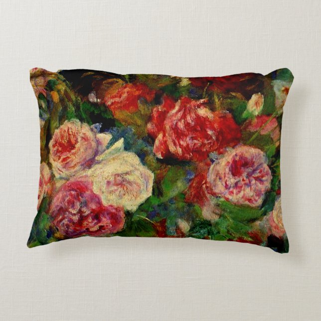 Renoir - Rose Dekokissen (Rückseite)