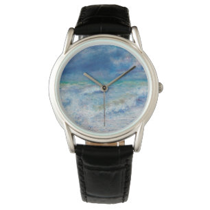 Renoir Seascape. Blue nautical impressionism. See Armbanduhr