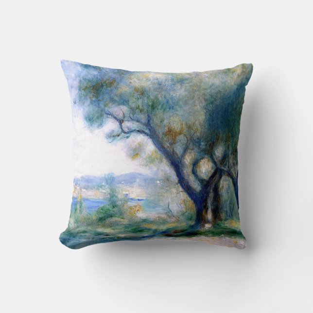 Renoir - Sicht auf Mourillon Kissen (Vorderseite)