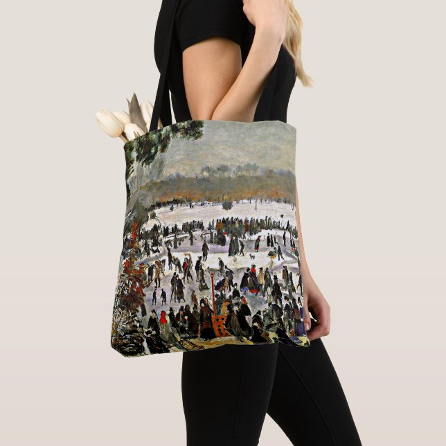 Renoir - Skater in Bois de Boulogne-1868 Tasche (Von Nahem)
