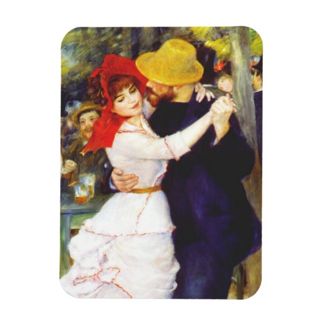 Renoir-Tanz im Bougival Magnet (Vertikal)