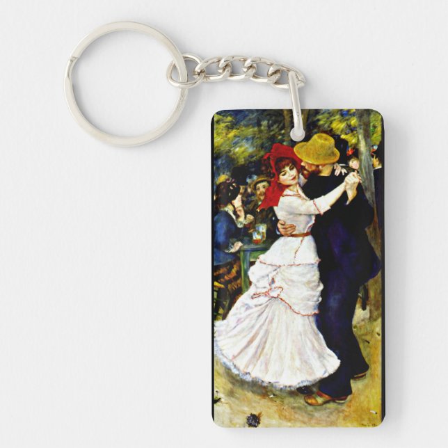 Renoir - Tanz im Bougival Schlüsselanhänger (Vorderseite)