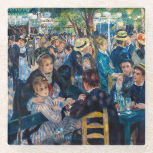 Renoir - Tanz im Le Moulin de la Galette Glasuntersetzer
