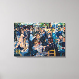 Renoir - Tanz im Le Moulin de la Galette Leinwanddruck
