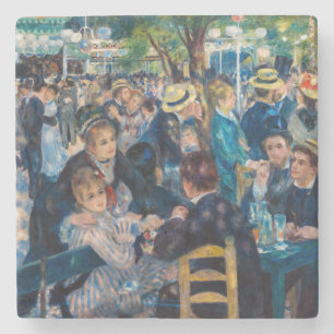 Renoir - Tanz im Le Moulin de la Galette Steinuntersetzer