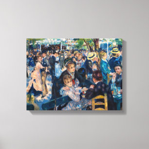 Renoir - Tanz im Moulin de la Galette Leinwanddruck