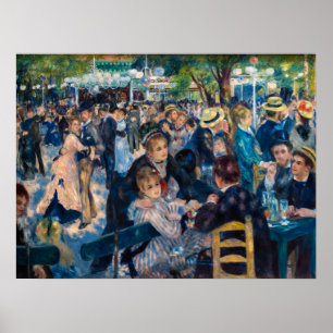 Renoir - Tanz im Moulin de la Galette Poster