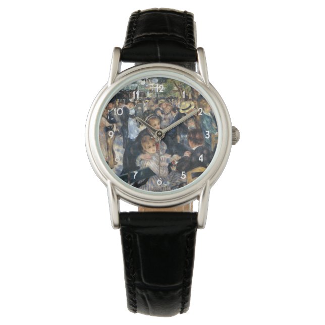 Renoir-Tanz in Le Moulin de la Galette Armbanduhr (Vorderseite)