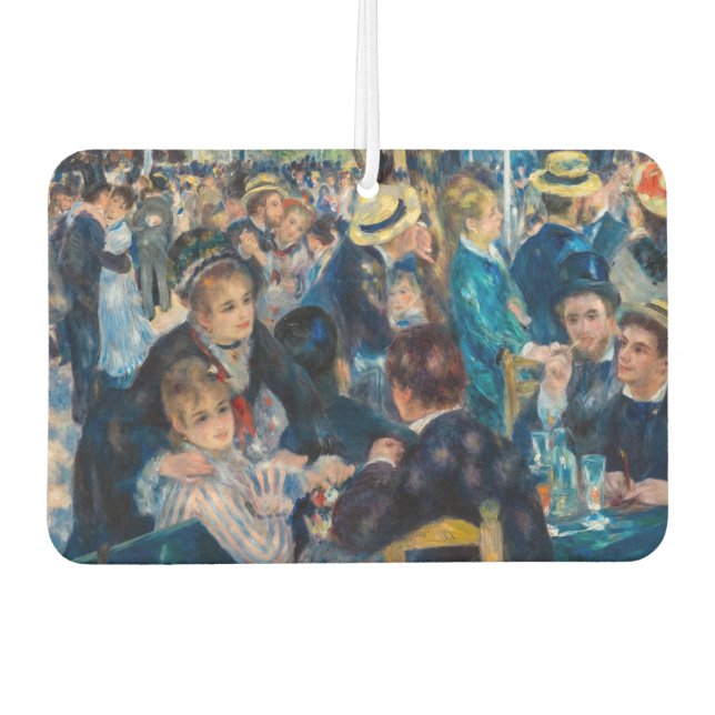 Renoir - Tanz in Le Moulin de la Galette Autolufterfrischer (Vorderseite)