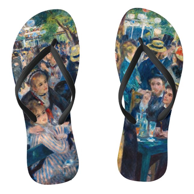 Renoir - Tanz in Le Moulin de la Galette Flip Flops (Fußbett)