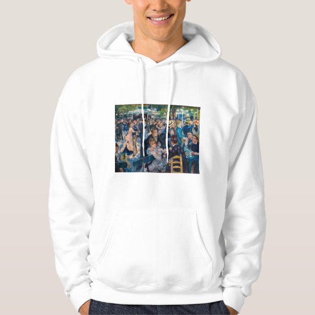 Renoir - Tanz in Le Moulin de la Galette Hoodie (Vorderseite)