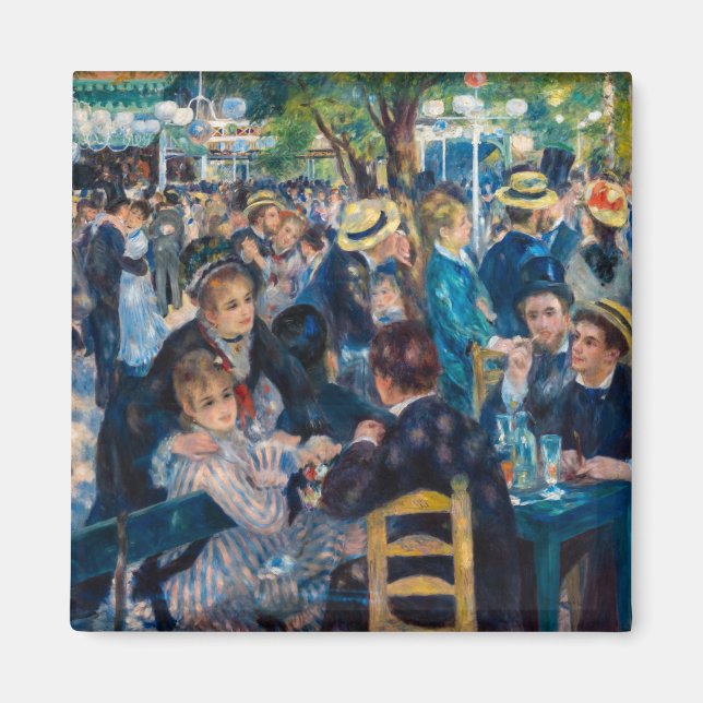Renoir - Tanz in Le Moulin de la Galette Magnet (Vorne)