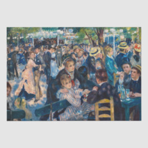 Renoir - Tanz in Le Moulin de la Galette Seidenpapier