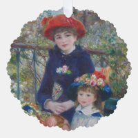 Renoir Two Sisters Terrasse Französischer Impressi