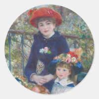 Renoir Two Sisters Terrasse Französischer Impressi