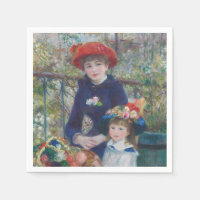 Renoir Two Sisters Terrasse Französischer Impressi