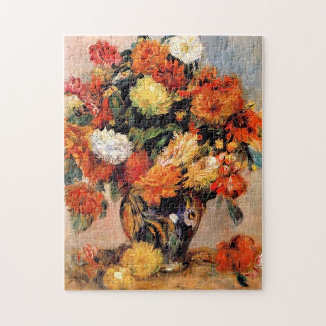 Renoir - Vase der Blume, 1884 (Vertikal)