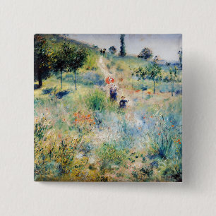 Renoir - Weg durch hohes Gras Button