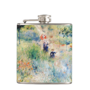 Renoir - Weg durch hohes Gras Flachmann