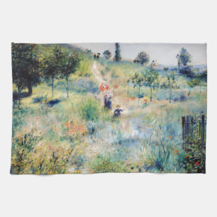 Renoir - Weg durch hohes Gras Geschirrtuch
