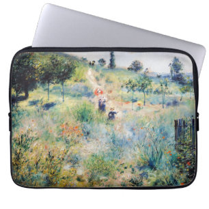 Renoir - Weg durch hohes Gras Laptopschutzhülle