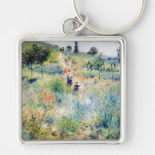 Renoir - Weg durch hohes Gras Schlüsselanhänger