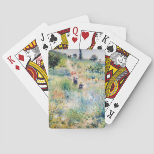 Renoir - Weg durch hohes Gras Spielkarten