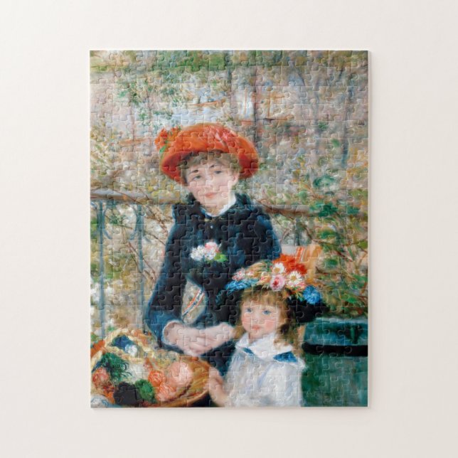 Renoir "zwei Schwestern (auf der Terrasse) " (Vertikal)