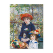 Renoir Zwei Schwestern auf einer Terrasse CC0402 P