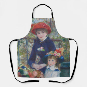 Renoir Zwei Schwestern Terrasse Französischer Impr Schürze