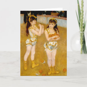 Renoirs Akrobaten beim Cirque Fernando (1879) Karte