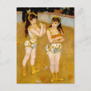 Renoirs Akrobaten im Cirque Fernando (1879) Postkarte