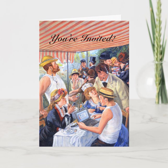 Renoir's Luncheon 2.0/ Einladung (Vorderseite)