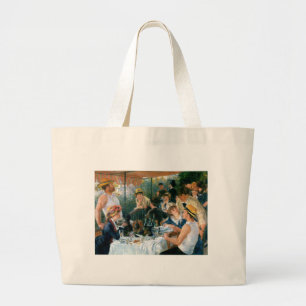 Renoir's Luncheon of the Boating Party (1881) Jumbo Stoffbeutel