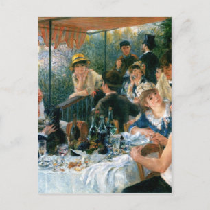 Renoirs Luncheon of the Boating Party (1881) Postkarte