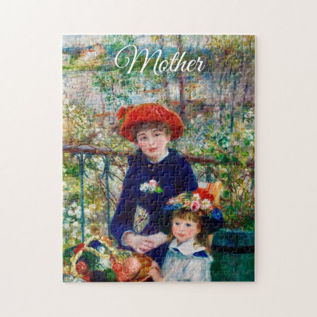 Renoirs Mutter-und-Kind-Puzzle (Vertikal)