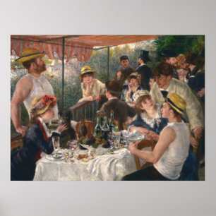 Renoirs Poster zum Luncheon of the Boating Party