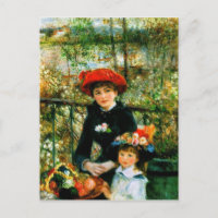 Renoir's "The Two Sisters, On the Terrace"