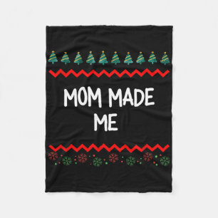 Renolve Christmas Uni Erwachsene Black Small Crew Fleecedecke