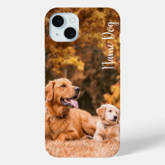 Renommez votre Golden Retriever sur votre étui tél