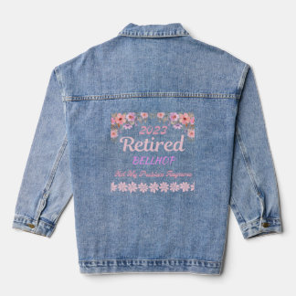 Renovierung 2023 Bellhop-Pensionierung von Frauen Jeansjacke
