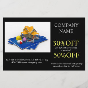 Renovierung der Zuhause zur Umrüstung des Auftragn Flyer